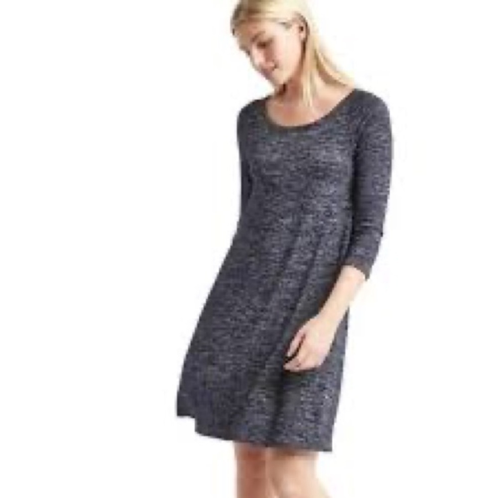GAP Women's Heathered Gray Dress